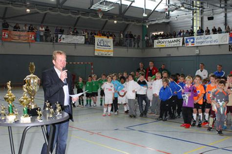 Fußball-Hallenmasters der SpVg Bürbach 09 im April